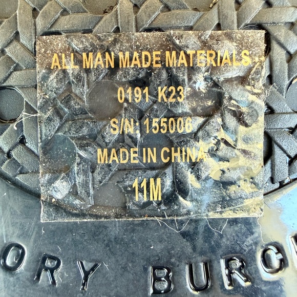 Tory Burch Black Studded Jelly Sandals - Size 11M 🏖️⛵️☀️ - Picture 6 of 7